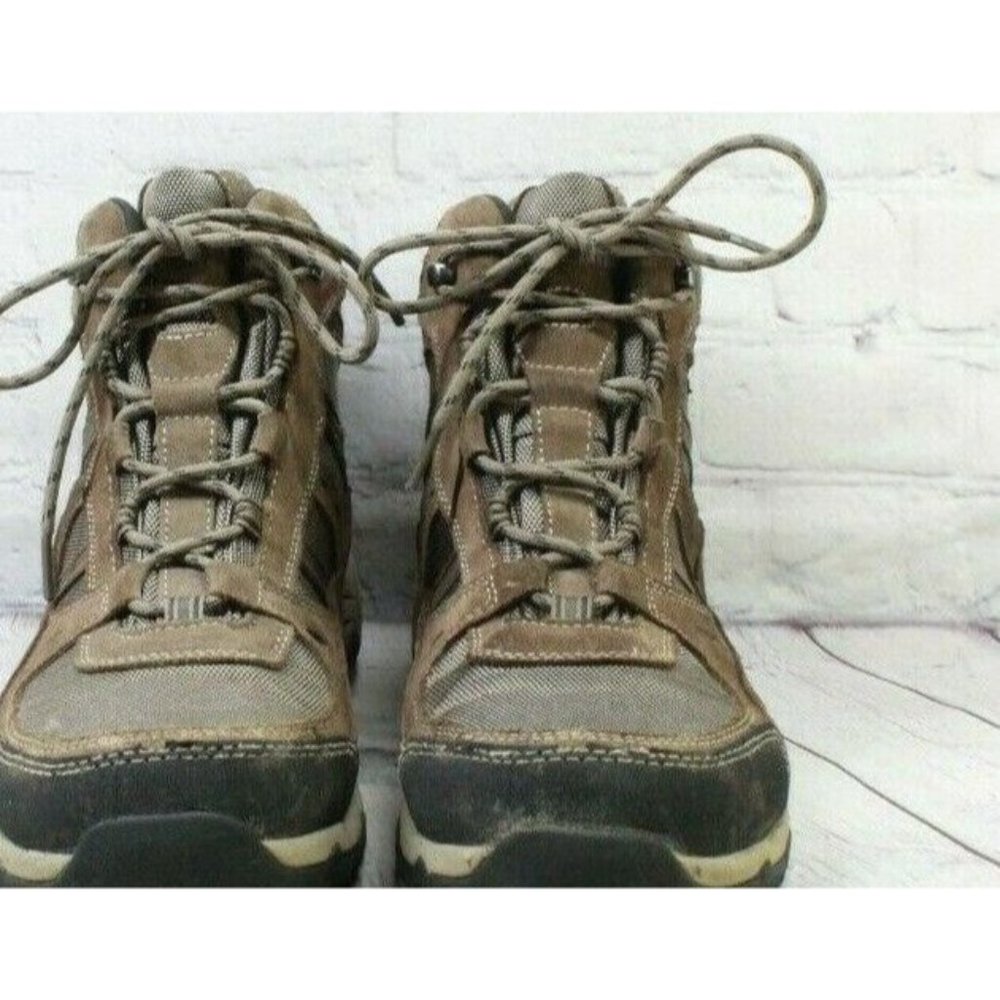 LL Bean Trail Model 4 Brown Ankle Waterproof Hiking Boots Size 10.5 M - Picture 4 of 9